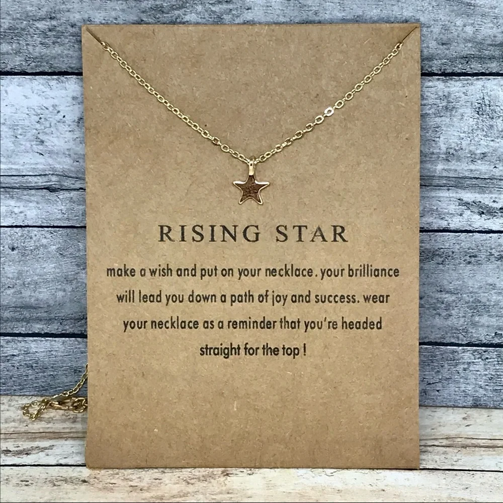 Rising Star Make A Wish Necklace - Picture 1 of 1